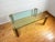Modernist Art Deco Style Glass and Brass Coffee Table, 1980s For Sale - Image 11 of 11