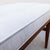 Restored 1960s Mid Century Modern Ashwood & Velvet Upholstered Bench For Sale - Image 9 of 15