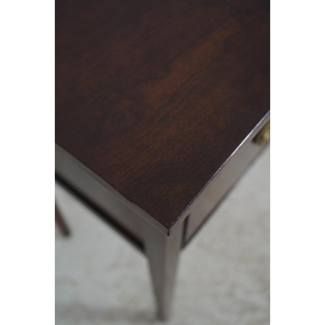 Brown Brandt Cherry Inlaid 2 Drawer 2 Door Sideboard For Sale - Image 8 of 18