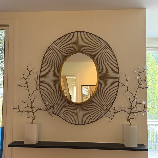 Arteriors Oval Olympia Mirror For Sale - Image 10 of 10