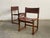 Spanish Leather Chairs 1960s For Sale - Image 6 of 6
