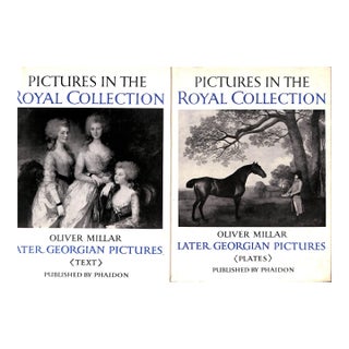 "The Later Georgian Pictures in the Royal Collection: Text & Plates 2 Volume Set" 1969 Millar, Oliver For Sale