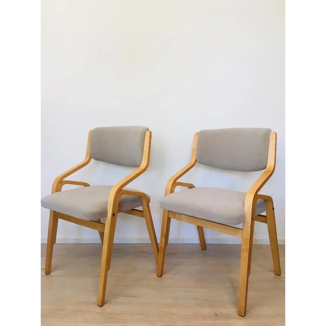 Set of Chairs by Ludwig Volak for Drevopodnik Holesov For Sale - Image 11 of 13