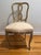 Antique Italian Louis XV Painted & Parcel-Gilt Dining Chairs, Set of 10 For Sale - Image 11 of 17