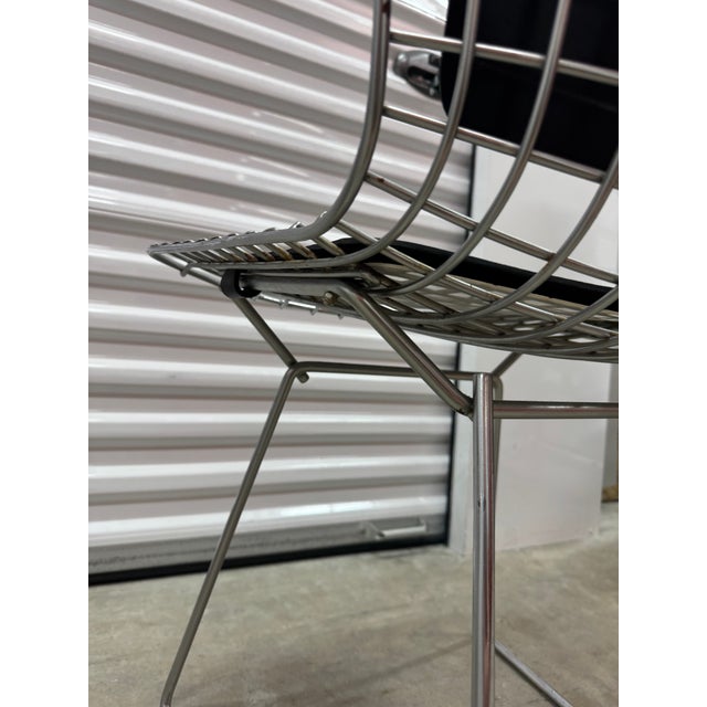 Chrome Attributed Bertoia Side Chair For Sale - Image 8 of 9