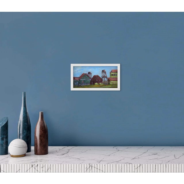 Quiet Places & Journeys — Mendocino Village (Original Oil Landscape) For Sale - Image 12 of 18