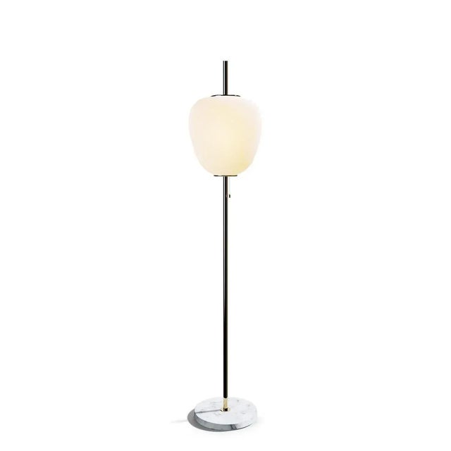 Gray Brushed Brass J14 Floor Lamp from Disderot For Sale - Image 8 of 9