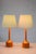 Scandinavian Oak Table Lamps from Elpe, Set of 2 For Sale - Image 10 of 15