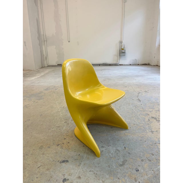Casalino Yellow Childrens Chair by Alexander Begge for Casala For Sale - Image 5 of 11