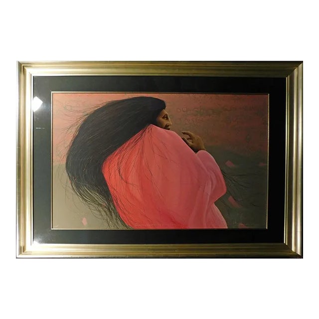 Frank Howell "Summer Guilds the River Rose" Ed#AP For Sale