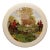 Vintage Pickard China Herring Fox Hunt Plate Equestrian Scene Gold Trim Usa Made For Sale