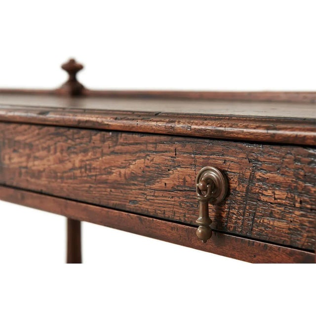 Not Yet Made - Made To Order Regency Style Antiqued Console Table For Sale - Image 5 of 9