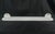 Traditional Vintage French White Enameled Cast Iron Double Towel Rack For Sale - Image 3 of 8