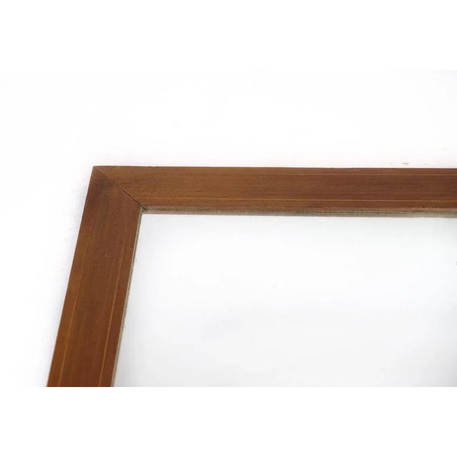 Marquetry Mahogany Mirror, 1910s For Sale - Image 6 of 11