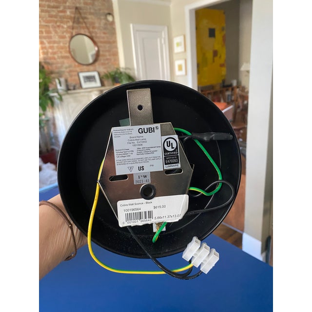 Mid-Century Modern Greta Grossman Cobra Sconce For Sale - Image 3 of 5