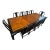 1970s Vintage Chin Hua by Raymond Sobota Century Dining Room Table and Chairs- Seats 10 For Sale