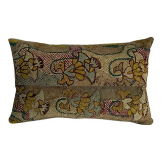 17th Century Florentine Wool and Silk Tapestry Pillow For Sale