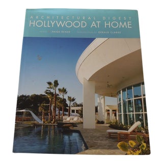 Architectural Digest Hollywood at Home Hardcover Decorating Book For Sale