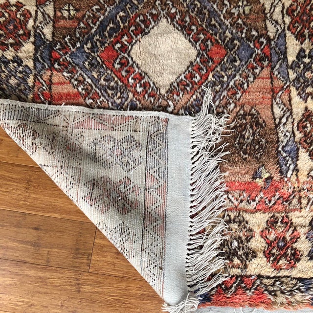 1940s Vintage Turkish Rug | Tribal | 4'x6' For Sale - Image 5 of 7