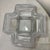 Glass Large Daum Art Deco Clear and Frosted Crystal Centerpiece Bowl Sculpture MCM For Sale - Image 7 of 17