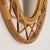 1960s Italian Wavy Rattan Circular Mirror For Sale - Image 10 of 10