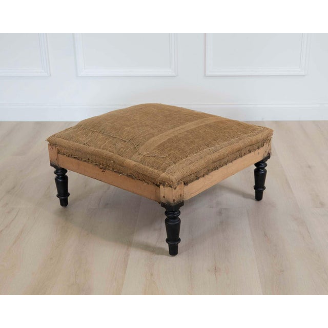 19th Century French Stool, Ready to Upholster For Sale - Image 4 of 7