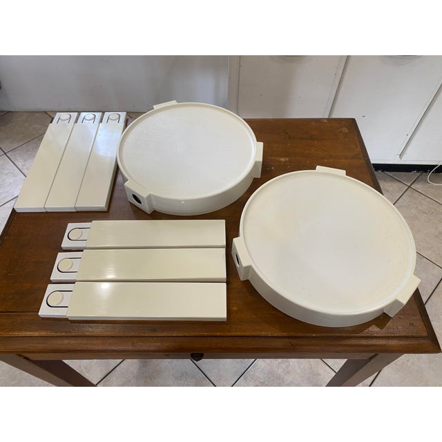 Round Nesting Coffee Tables by Marc Held for Prisunic, 1970, Set of 2 For Sale - Image 16 of 16