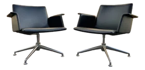 Set of Knoll, Bauhaus Style Armchairs Designed by Brunner , 2013