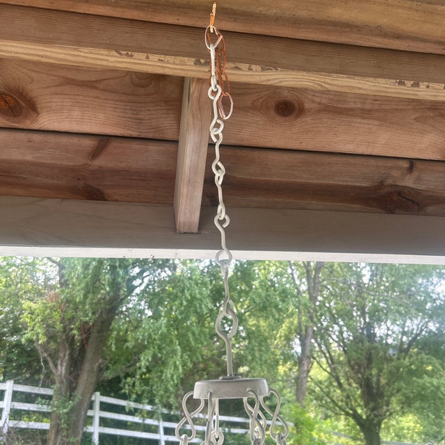 2020s Ooak Hanging Candelabra /Chandelier For Sale - Image 5 of 6