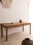 Brown Long Pine Dining Table For Sale - Image 8 of 8