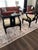 Wood Pair Vintage Century Furniture Black Lacquered Chinoiserie James Mont Armchair For Sale - Image 7 of 10