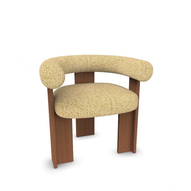 Contemporary Collector Modern Cassette Chair in Safire 0016 by Alter Ego For Sale - Image 3 of 7