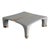 "Perla" Coffee Table With Stainless Steel and Bronze Details For Sale - Image 9 of 9