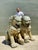 Vintage Monumental Bronze Foo Lions - A Pair For Sale In West Palm - Image 6 of 12