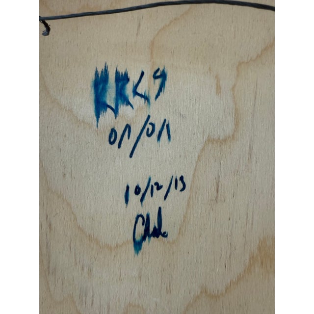 Wood Contemporary Abstract Art Piece For Sale - Image 7 of 8