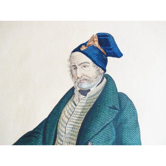 C. 1800-1815 French Theatre Costume Engravings - a Pair For Sale - Image 9 of 10