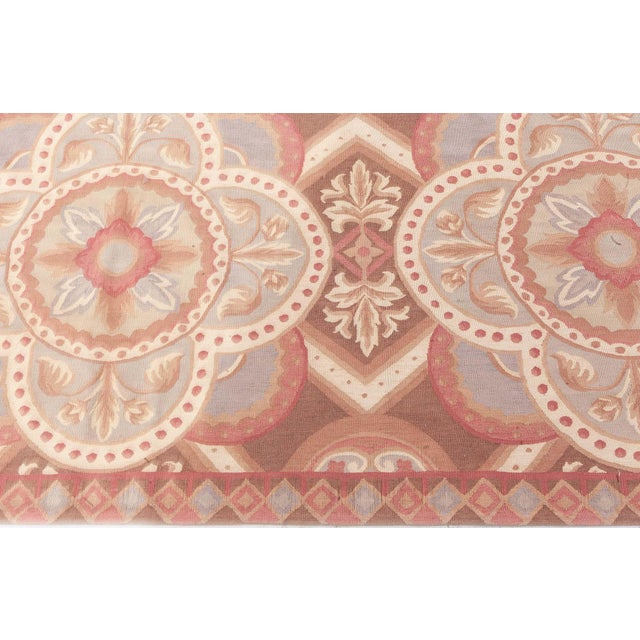 Traditional Inspired Aubusson Rug Size: 9'0" × 12'0" (274 × 365 cm) A contemporary traditional inspired Aubusson rug with...