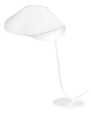 Mid-Century Modern White Antony Table Lamp by Serge Mouille