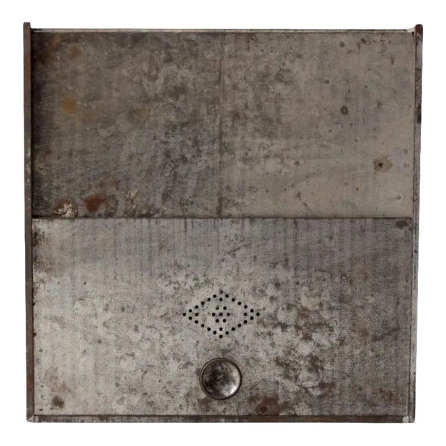 Vintage Metal Bread Box For Sale