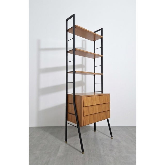 Vintage Modular Bookcase from Formica, 1960s For Sale - Image 9 of 9