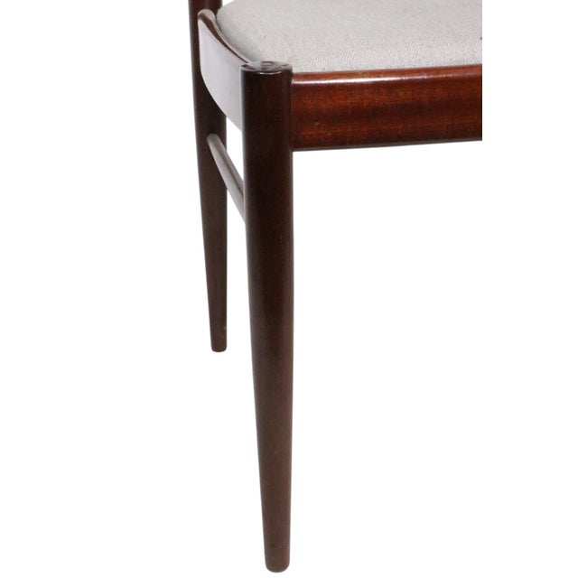 Set of Six Mid Century Danish Modern Dining Chairs by H. W. Klein for Bramin Mobler For Sale - Image 15 of 17