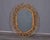 Vintage Italian Oval Mirror With Rattan Frame, Circa 1960s For Sale - Image 12 of 12