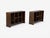 Pierre Jeanneret, French Mid-Century Modern, Teak, Pair of 6 Hole File Racks, Chandigarh, India c. 1960s Pair of a model...