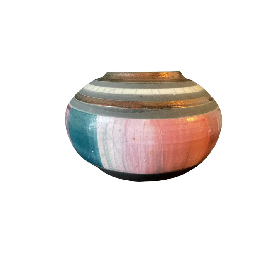 工芸品 Vintage vase from artec ▷ Artisitc Vase, pattern number 9318 by Jan Beranek, 1990
