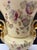 Royal Worcester Vintage Victorian Style Floral and Gilt Griffin Handled Porcelain Urn For Sale - Image 4 of 13