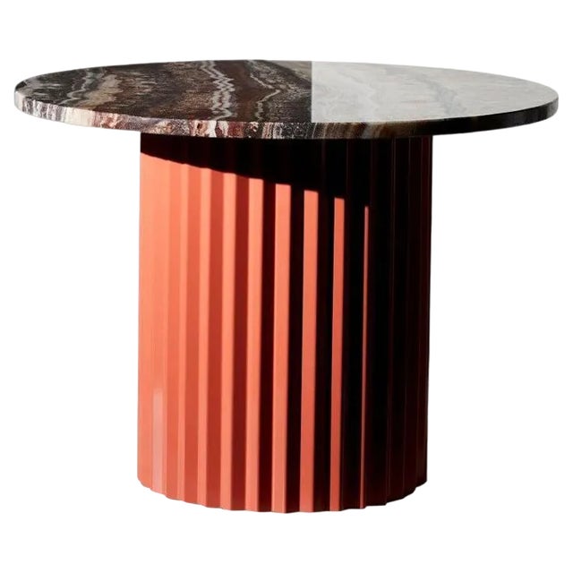 Onyx Table 60 by Lisette Rützou For Sale