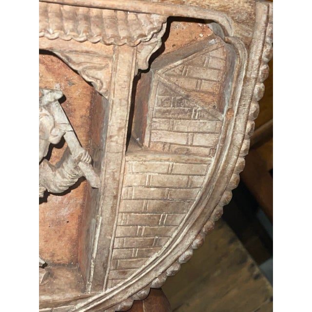 Early 18th Century 18th Century Chinese Architectural Wooden Carved Piece For Sale - Image 5 of 12