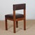 Brown Vintage Chairs by Emiel Veranneman, 1960, Set of 4 For Sale - Image 8 of 9
