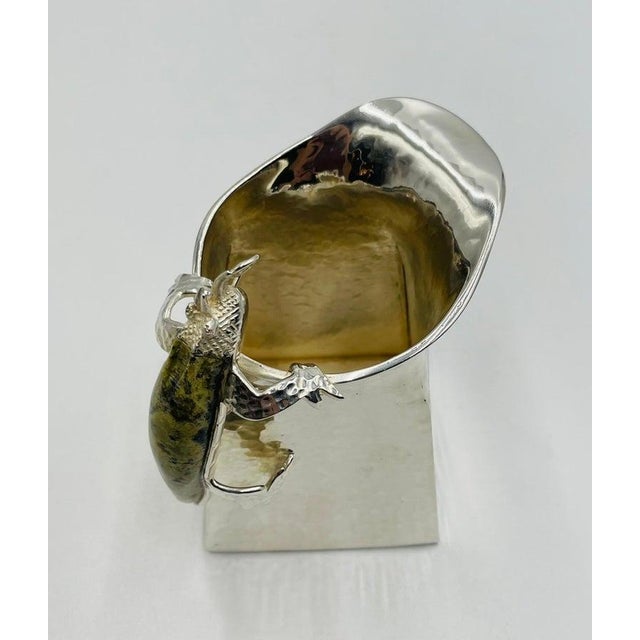 Metal 1950's Pitcher Wolmar Castillo for Taller De Los Ballesteros , Mexican Modernism For Sale - Image 7 of 17