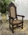 Early 20th Century Louis XIII Oak Armchair For Sale - Image 3 of 18
